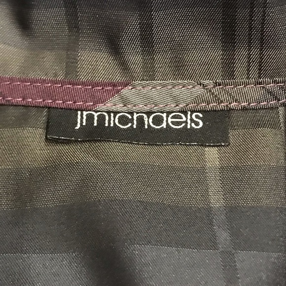 Brand: J Michaels Exquisite Plaid Wrap Style Top Size 12 🇨🇦 - Picture 2 of 16
